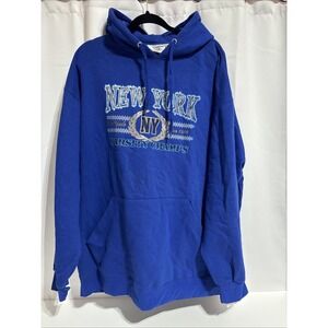 VTG New York City EST 1624 Souvenir Gift Unisex Hoodie Sweatshirt Varsity Champs